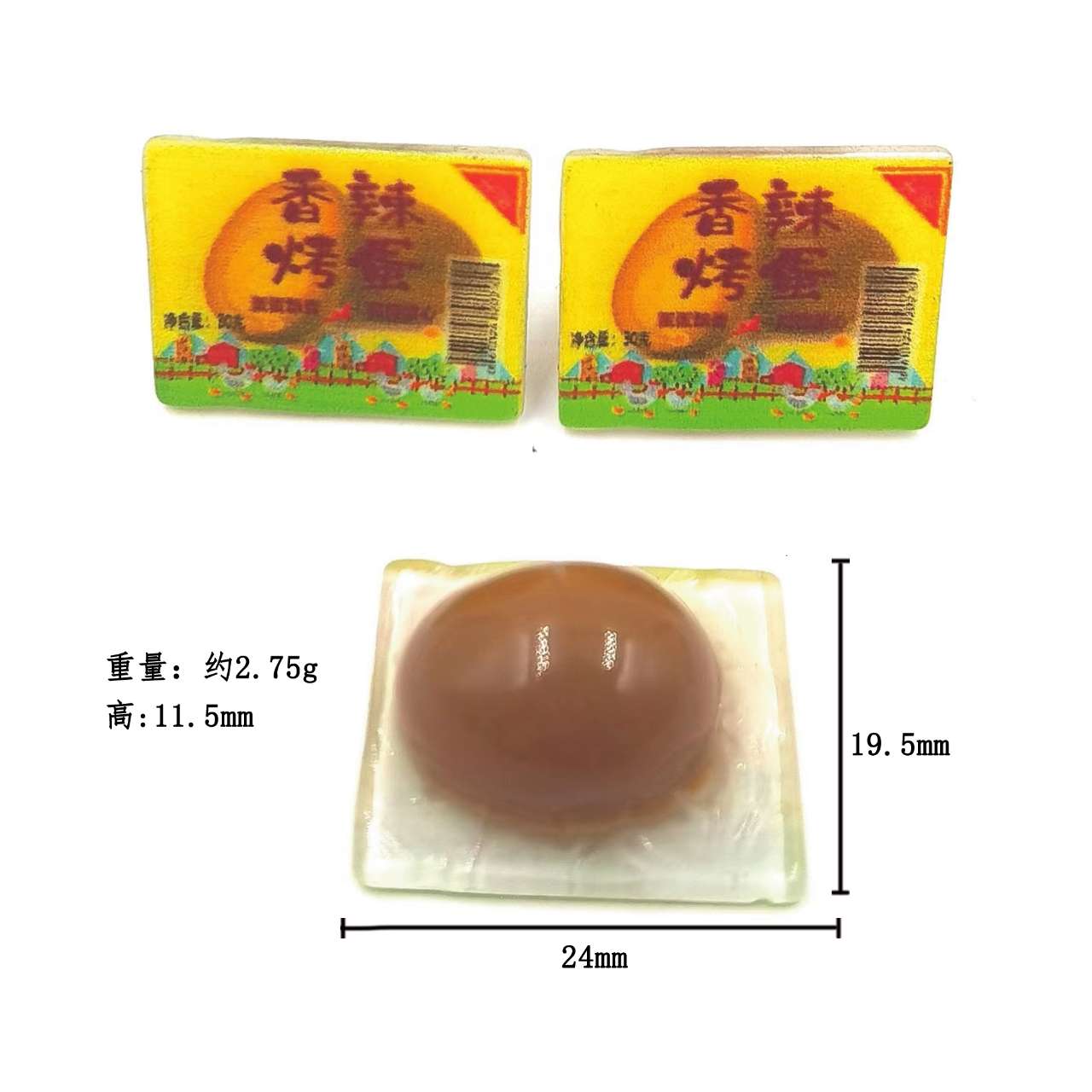Bottles, food toys, eggs, boiled eggs, supermarket and convenience store ornaments, clothing, resin accessories, miniature toys. One package contains 500 pieces Application Scenario