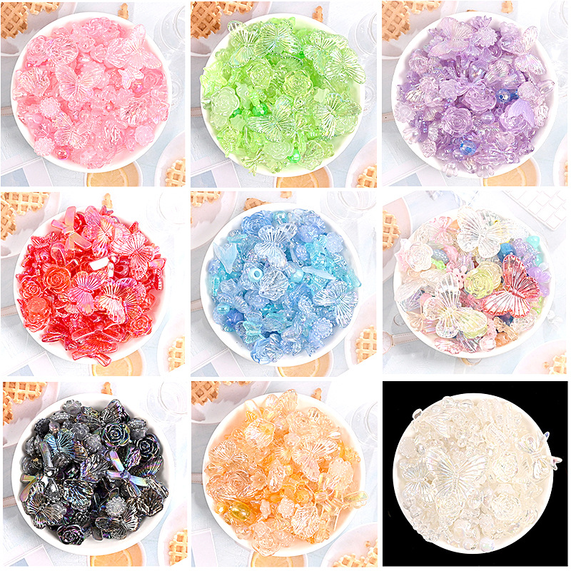 Resin Diy Special Baroque Bow Diy Hairpin Cream Glue Accessories Resin Small Accessories Baroque Accessories