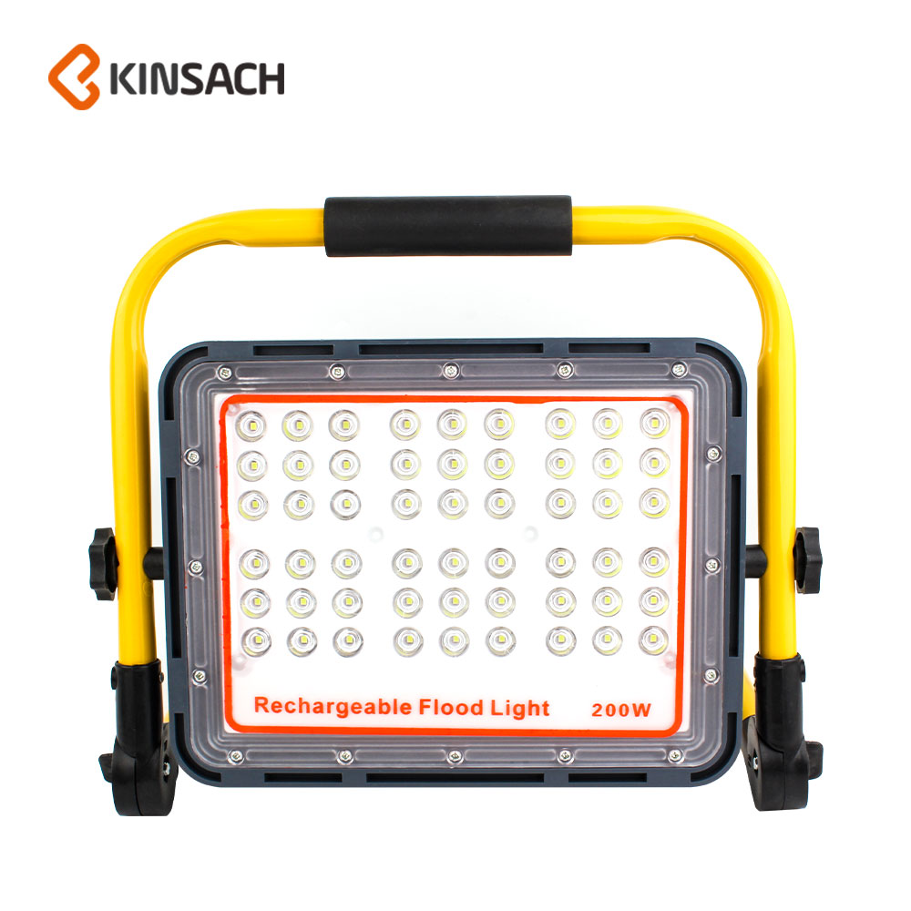 KINSACA Star Source Rechargeable plastic Lawn 54*LED Floodlight