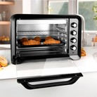 SZ AJAYB外贸跨境英规70L小型家用烘焙烤鸡2200W多功能可视烤箱