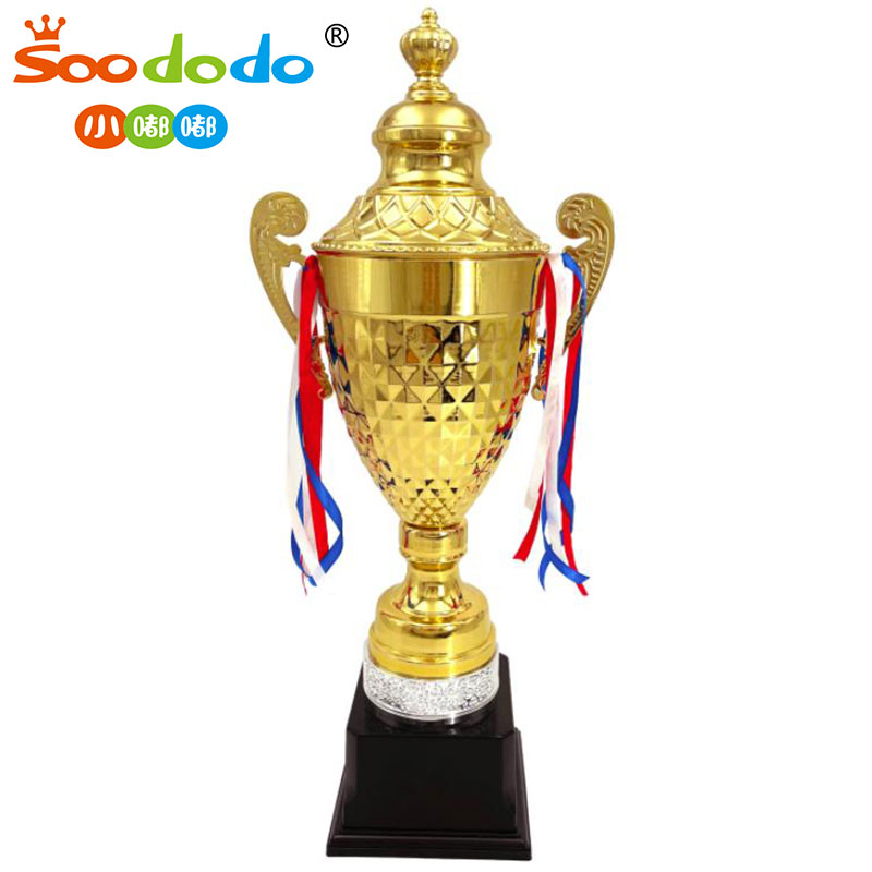 Small dudu XDDM-G-001 manufacturers new metal trophy annual meeting award Business trophy Children dance trophy Metal trophy plastic trophy