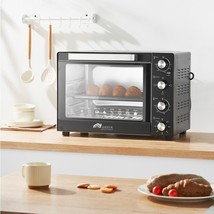 SZ AJAYB外贸跨境英规60L小型家用烘焙烤鸡1900W多功能可视烤箱