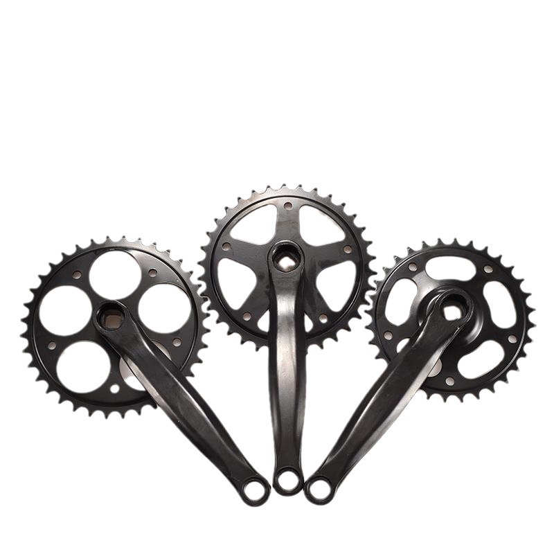 （具体价格面议）山地车曲柄牙盘32齿盘/34/3638耐磨速车牙盘折叠牙轮盘曲改装图