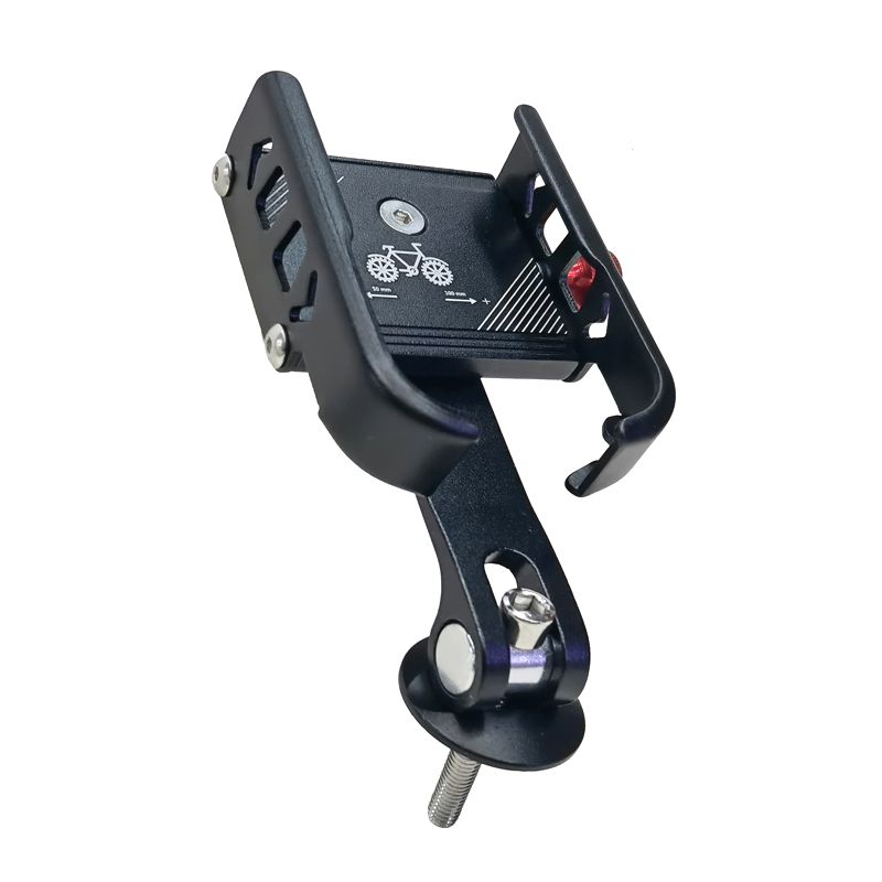 RXC-U8 bicycle handlebar, vertical phone stand, aluminum alloy phone stand, mountain bike bowl, cover, vertical phone stand, navigation stand, takeout phone clip pic 15