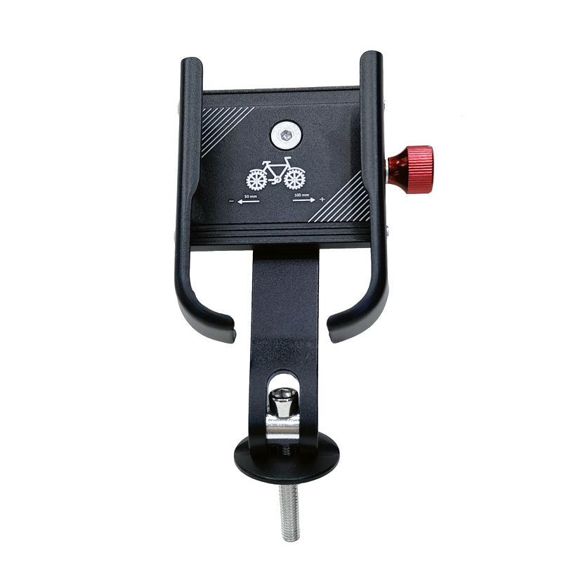 RXC-U8 bicycle handlebar, vertical phone stand, aluminum alloy phone stand, mountain bike bowl, cover, vertical phone stand, navigation stand, takeout phone clip Specification image