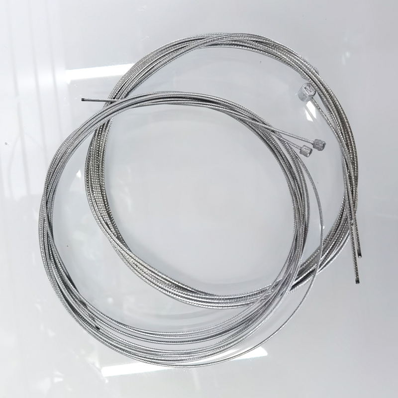 230816 bicycle brake + gear shifting conduit set, core inner wire, mountain road bike gear shifting cable, brake cable set, tail cap Item Picture
