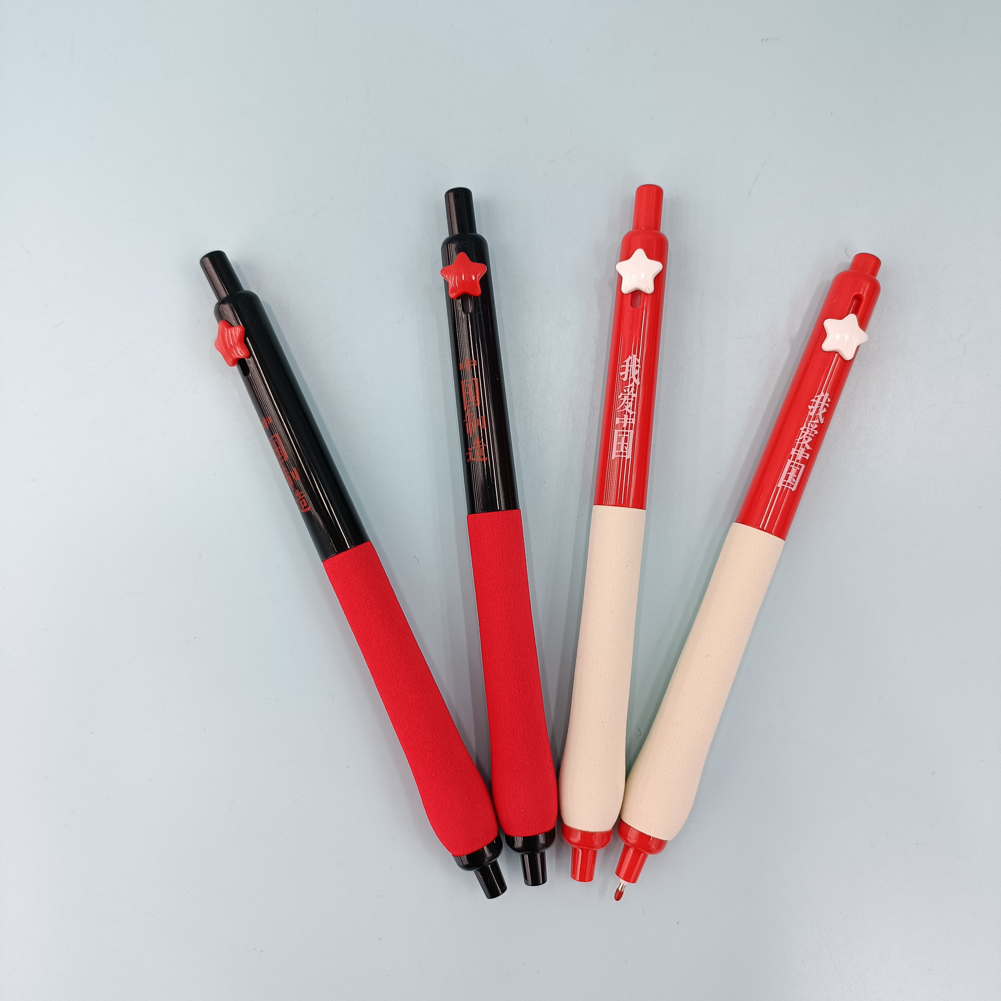 ins Creative and simple Chinese Heart Press gel pen details Picture
