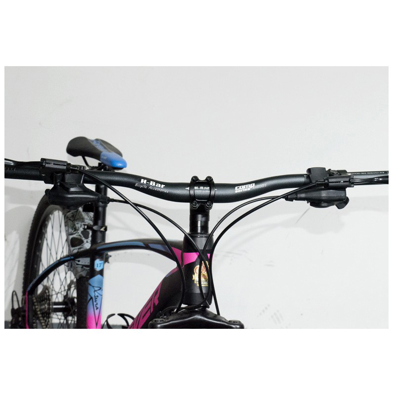 230515 Mountain bike handlebars handlebars speed down cross-country aluminum alloy swallow handle 720/780mm Application Scenario