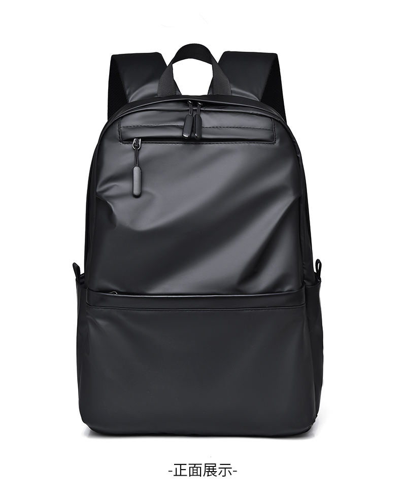 新款大容量双肩包男士休闲包商务简约时尚旅行包笔记本电脑背包详情6
