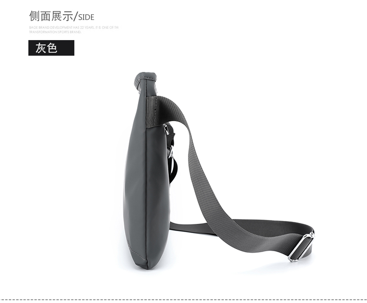 新款潮搭时尚男包商务通勤单肩包简约大气斜挎包轻盈尼龙休闲包详情27