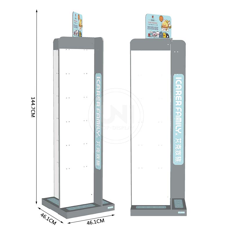 零食纸货架纸板展架商超促销纸展架食品纸质货架瓦楞纸展示架落地产品图