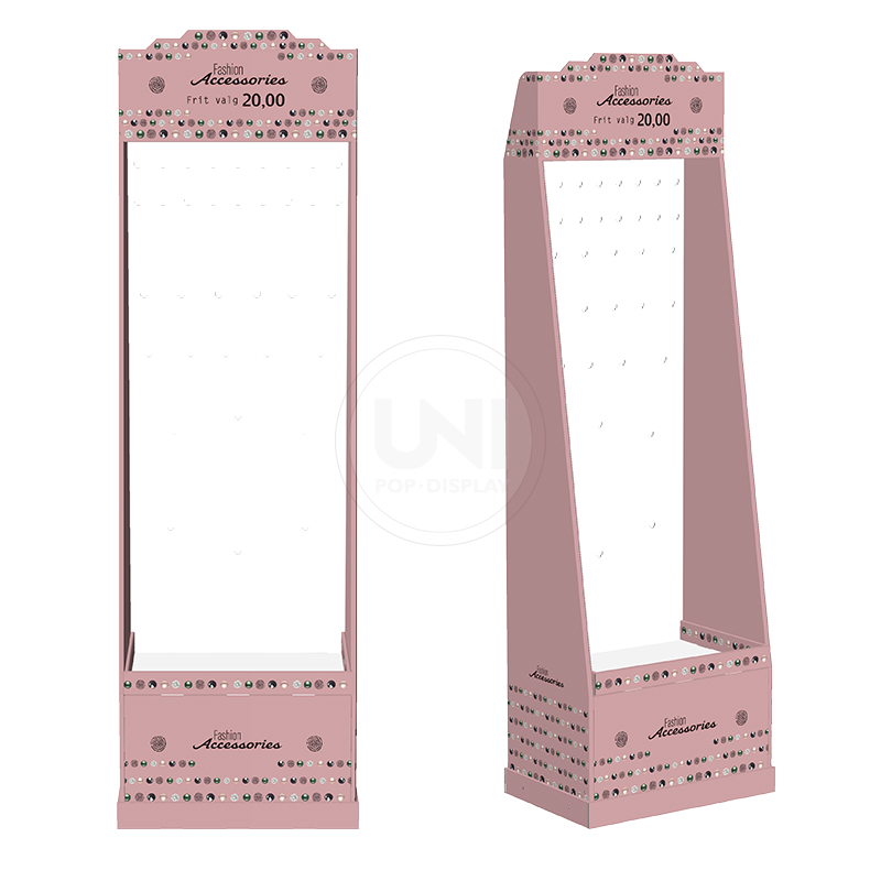 Walmart Sam PDQ for paper shelves paper display boxes daily necessities house display shelves corrugated display shelves Specification drawing