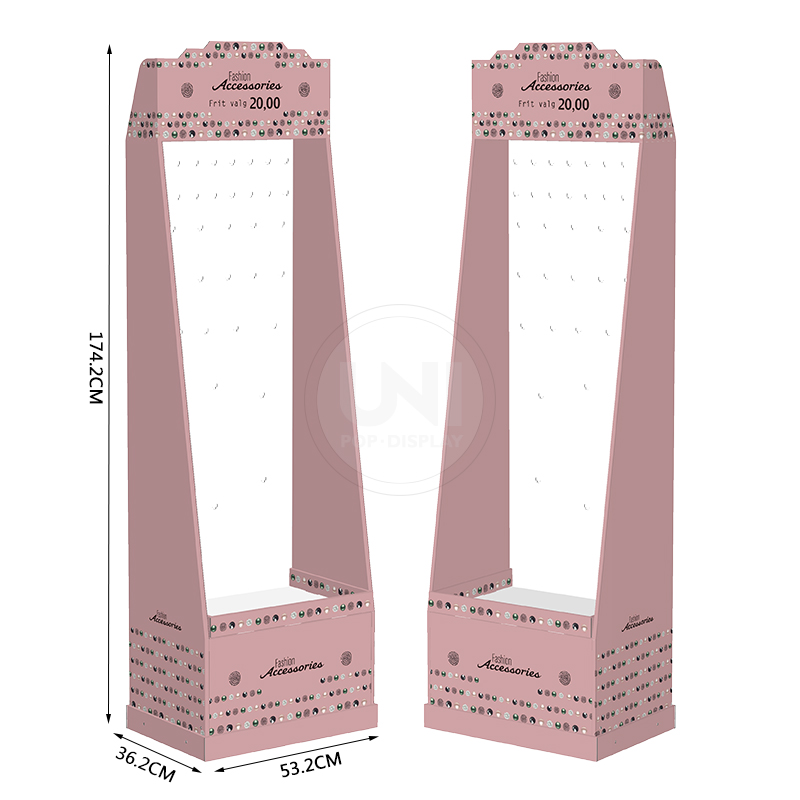 Walmart Sam PDQ for paper shelves paper display boxes daily necessities house display shelves corrugated display shelves details Picture