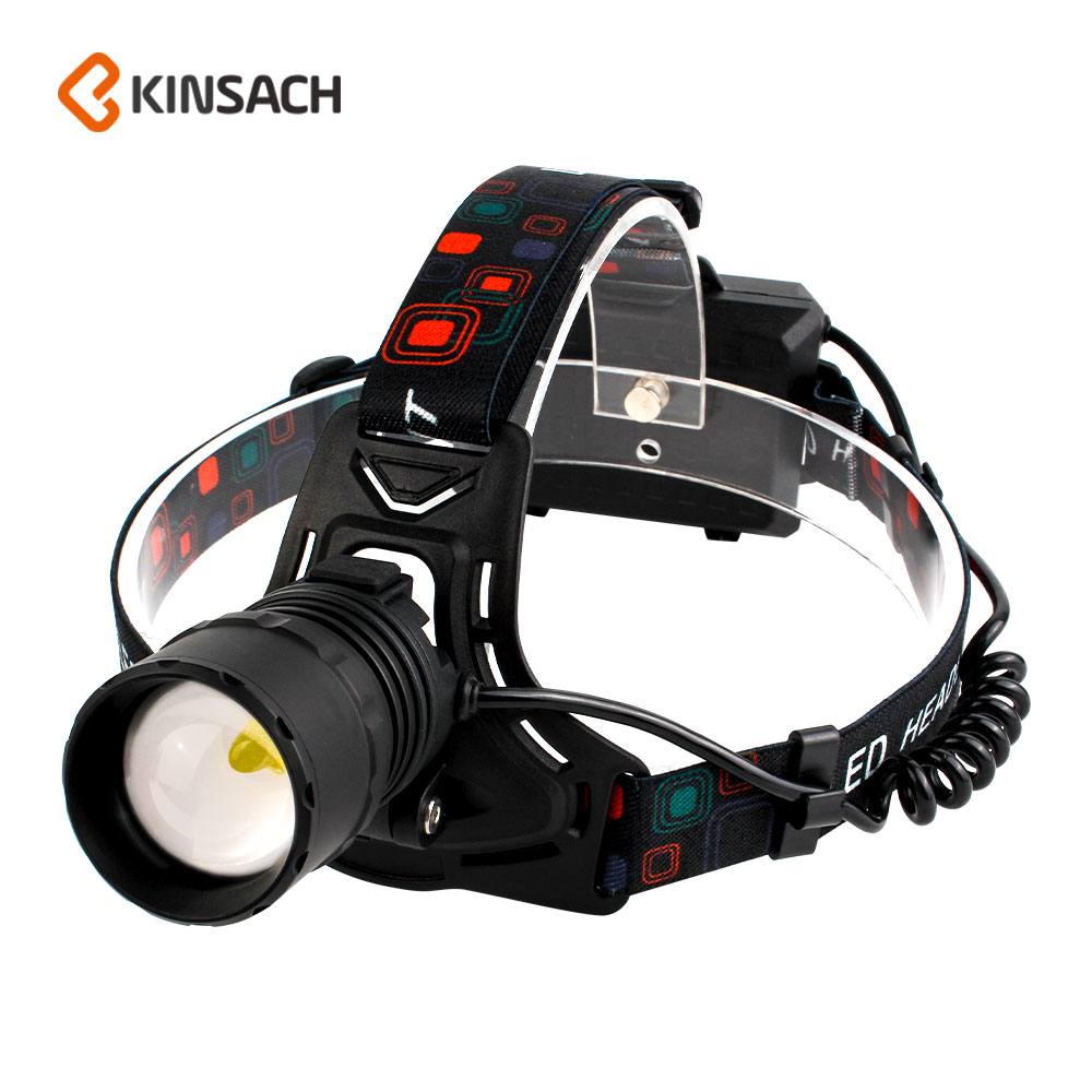 KINSACA P50 ABS+ Aluminum alloy Type-C rechargeable headlight
