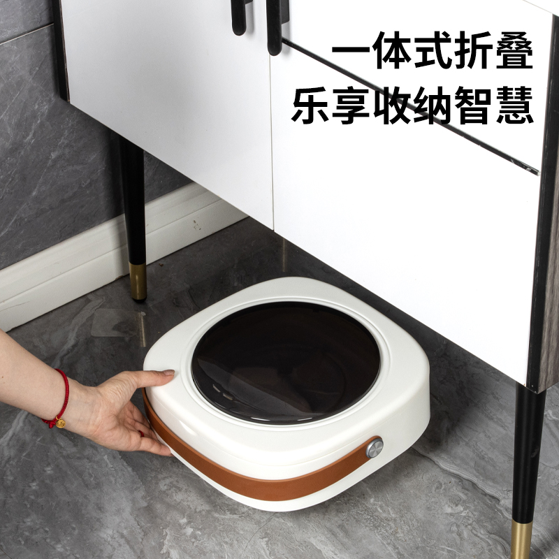 迷你折叠洗衣机便携式洗衣机内衣洗衣机袜子洗衣机伸缩的可携带的旅行洗衣机细节图