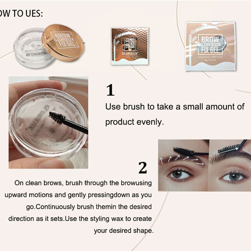 Shaping eyebrow gel Application Scenario