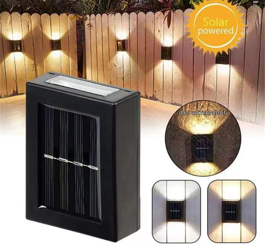 太阳能人体感应壁灯庭院灯房子灯壁灯 庭院防水照明灯太阳能灯详情7