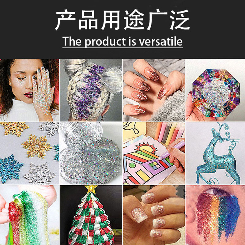 Glitter powder is a must-have for makeup details Picture