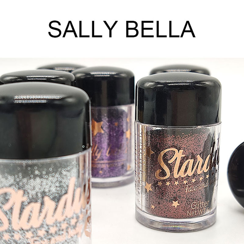 Glitter powder is a must-have for makeup