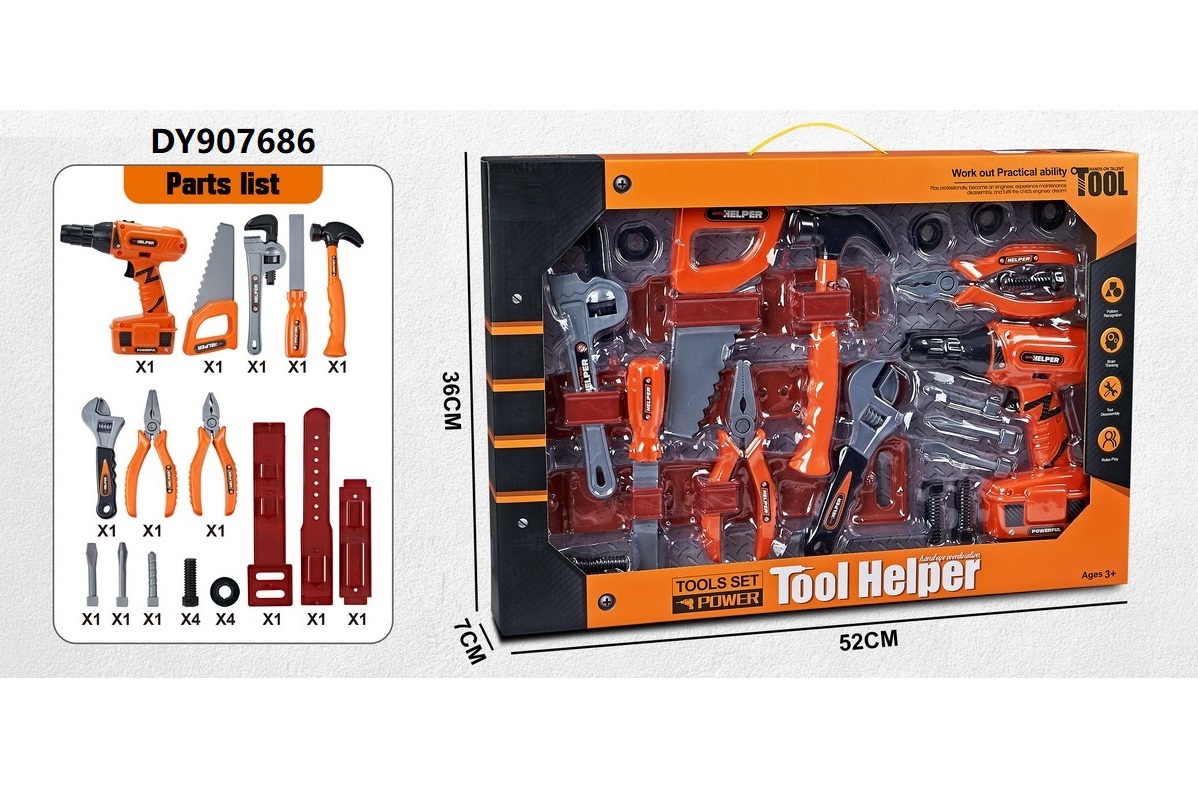 Tool Toy Chainsaw Electric Toy Set Innovative Interactive Experience Safe And Environmentally Friendly Materials