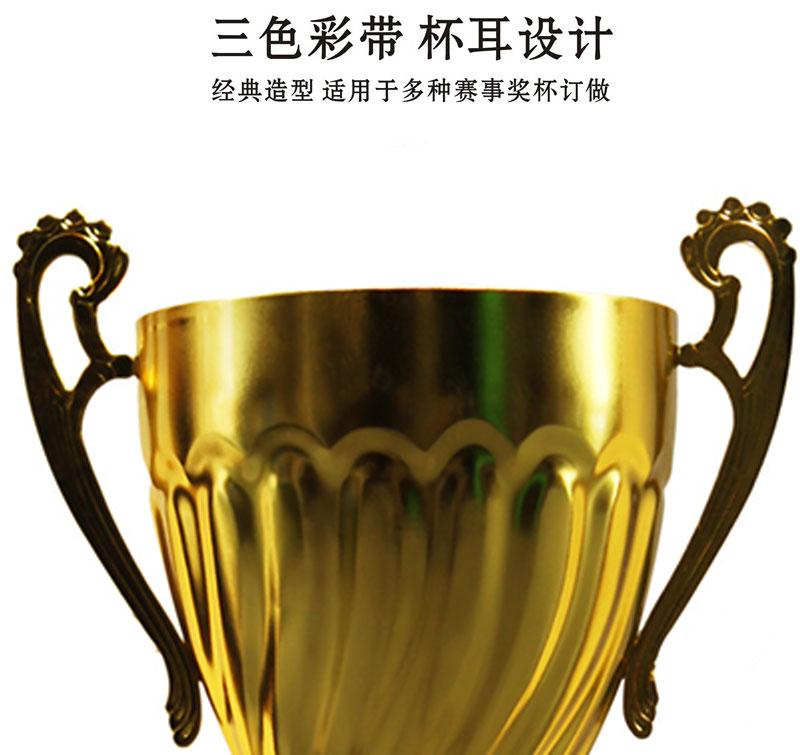 小嘟嘟XDNX-SW-1138金属塑料组合金银色奖杯批发运动体育比赛发奖刻字详情9