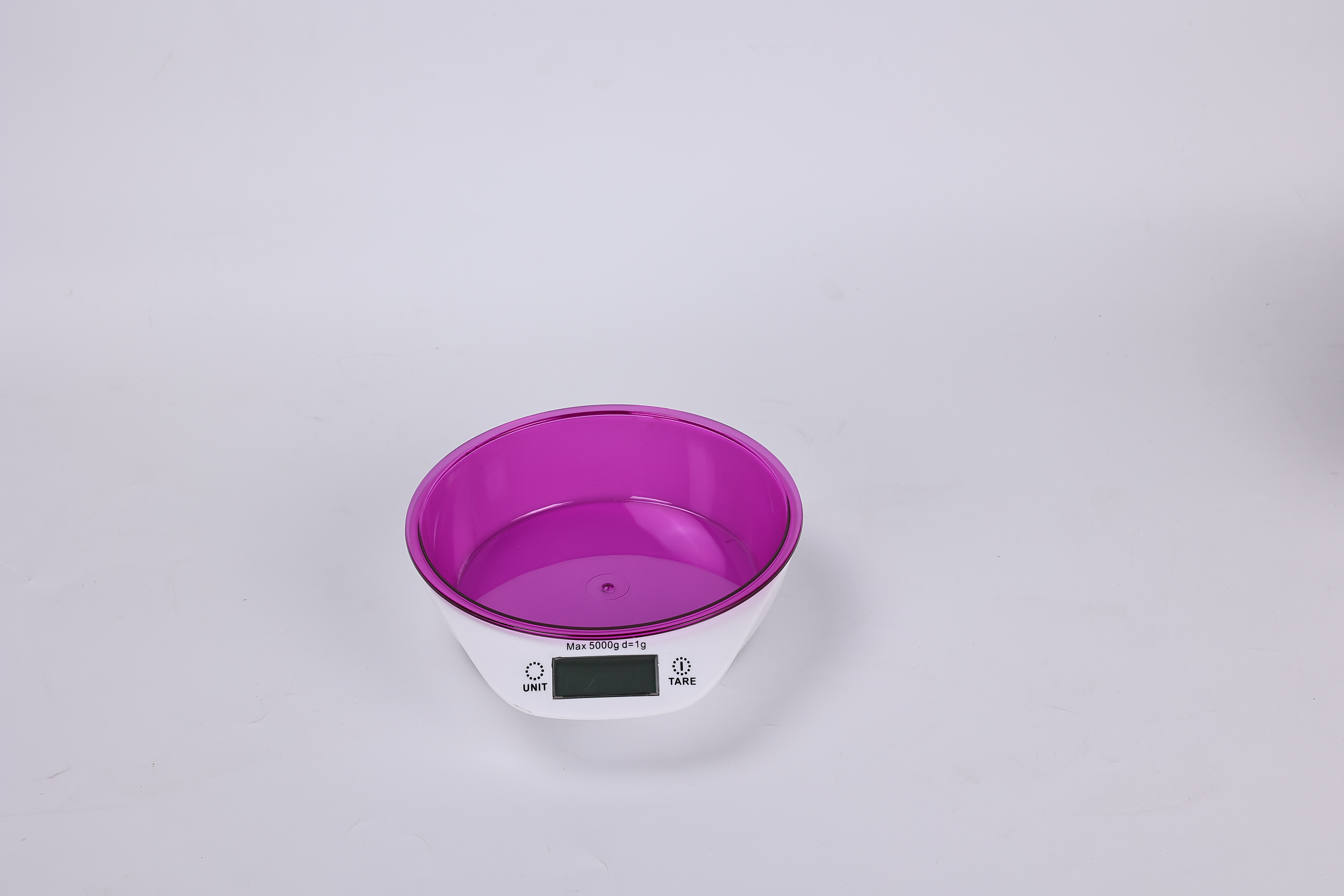 FCZ-92厨房秤碗状厨房秤圆形高精准配料秤高端家用秤 时尚电子秤外贸热销款高颜值蔬菜秤药材秤烘培秤家用电子秤称