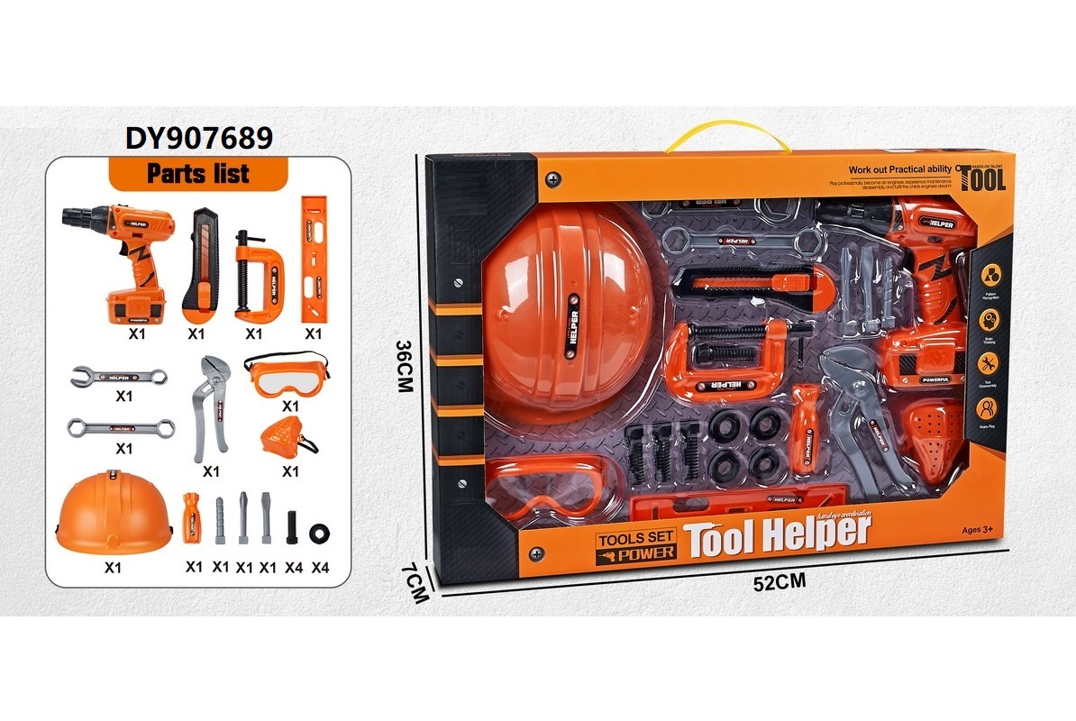 Tool Toy Chainsaw Electric Toy Set Innovative Interactive Experience Safe And Environmentally Friendly Materials Application Scenario