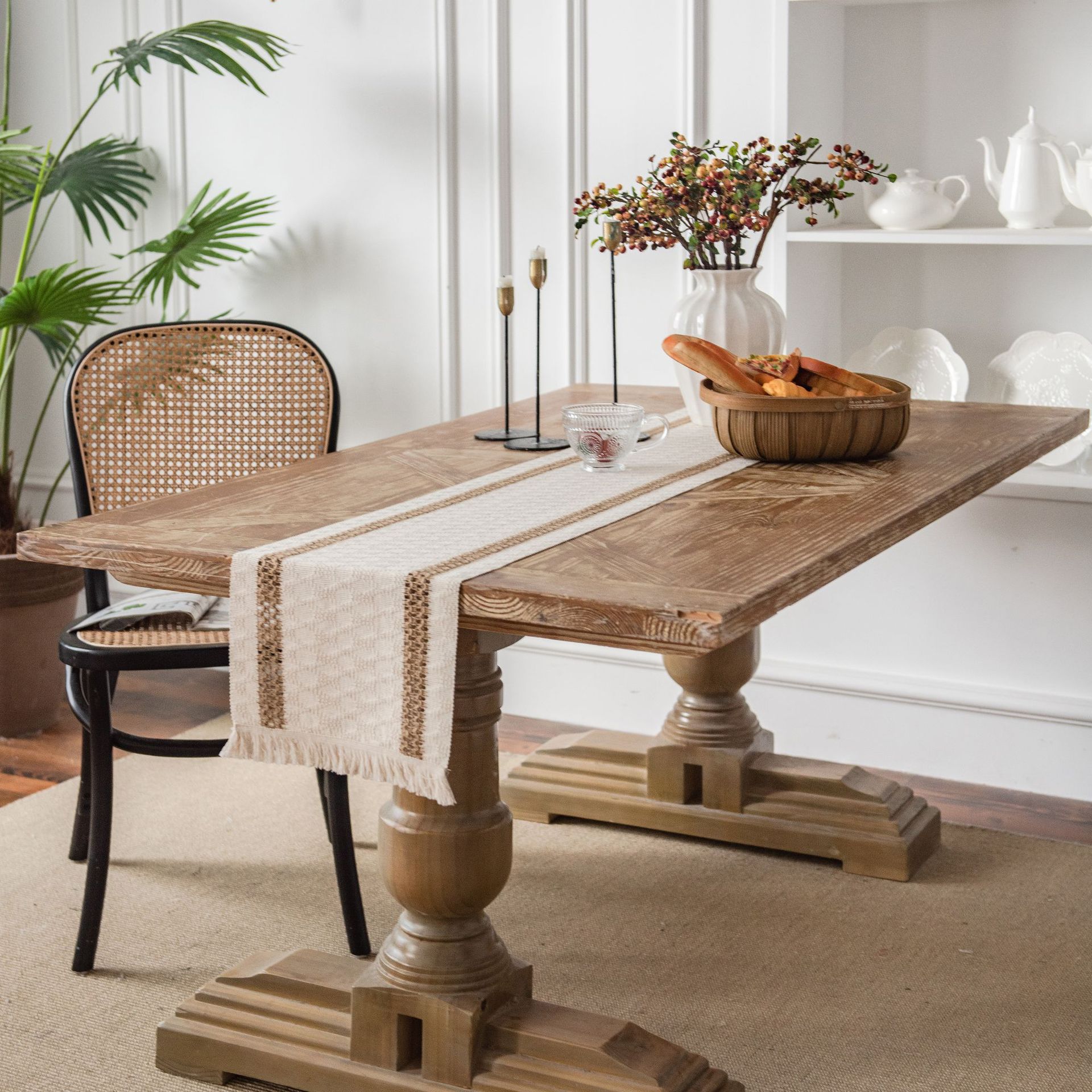 A hemp rope table flag details Picture