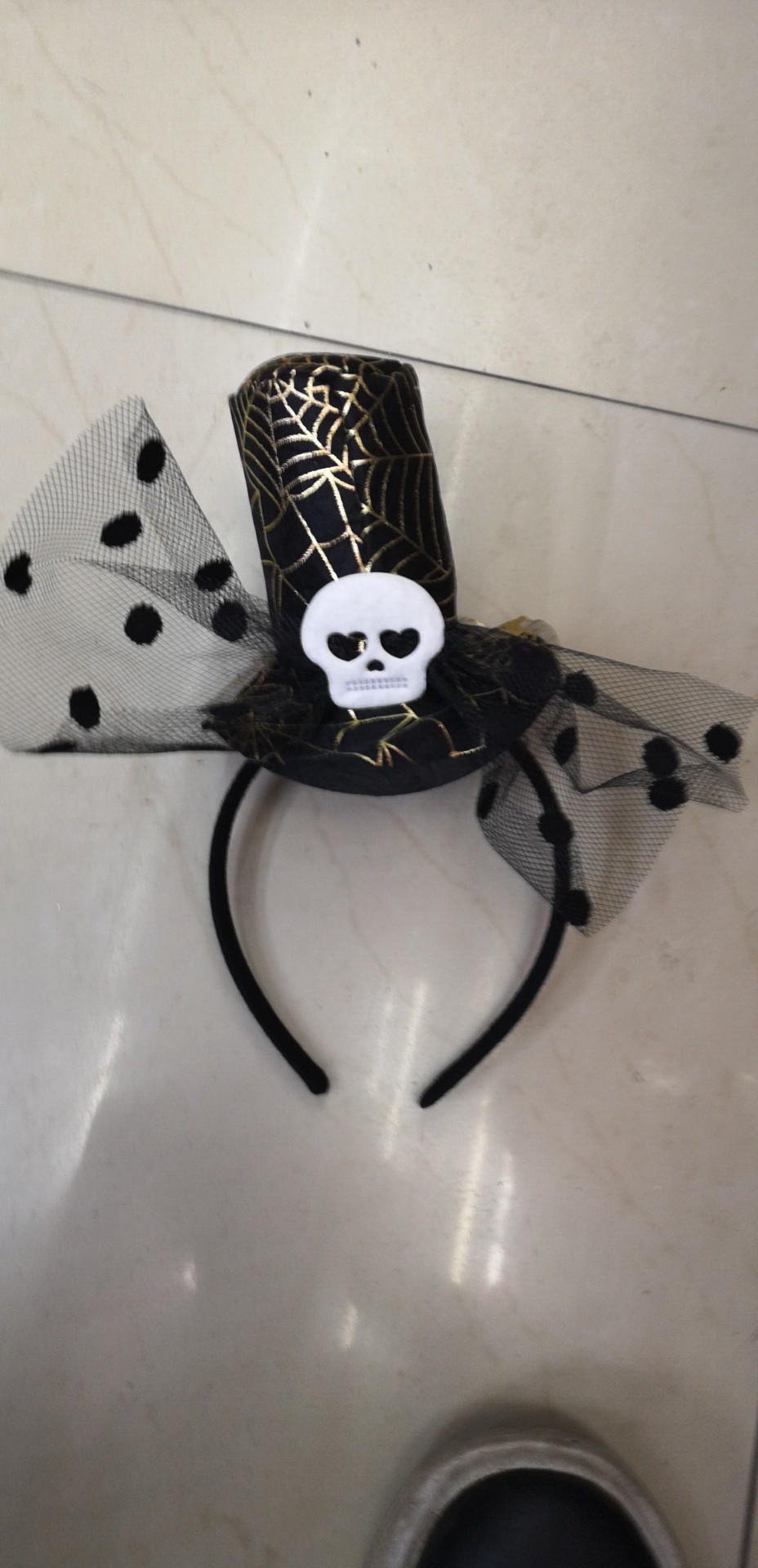 节日派对，万圣节，鬼节，节日头饰，万圣节头饰，派对用品骷髅头发箍图