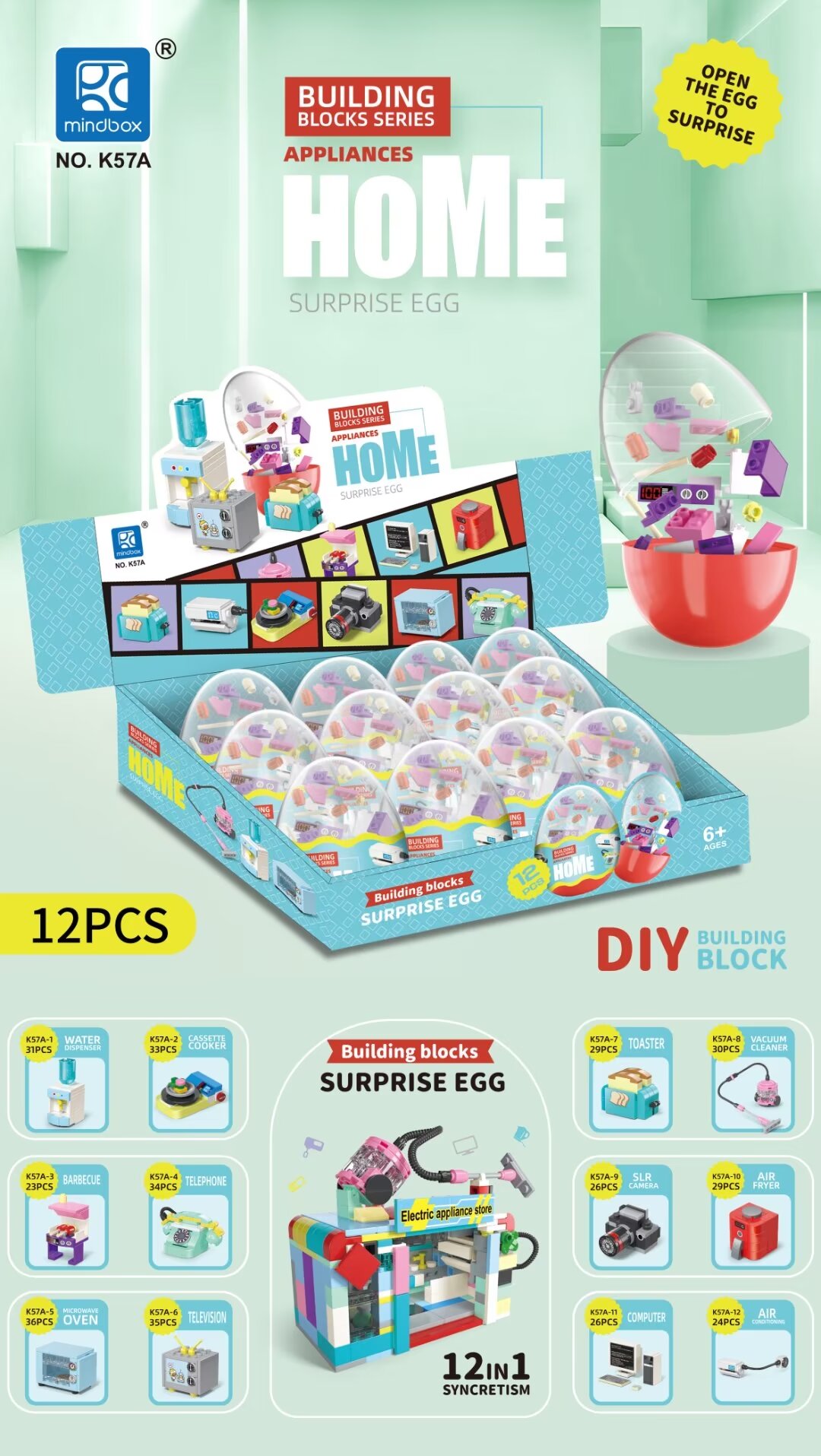 Educational and scientific toys, plastic building blocks, 3D stereoscopic jigsaw puzzles, plastic board jigsaw puzzles, children and adults' intellectual development toys