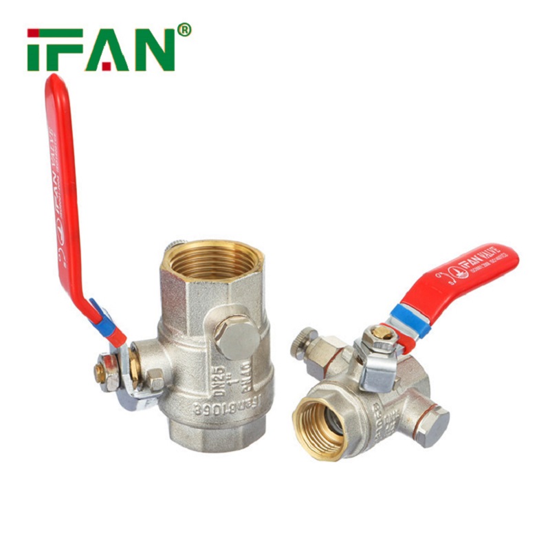 IFAN copper ball valve 81068 1/2"FF-L Long handle Butterfly handle Application Scenario