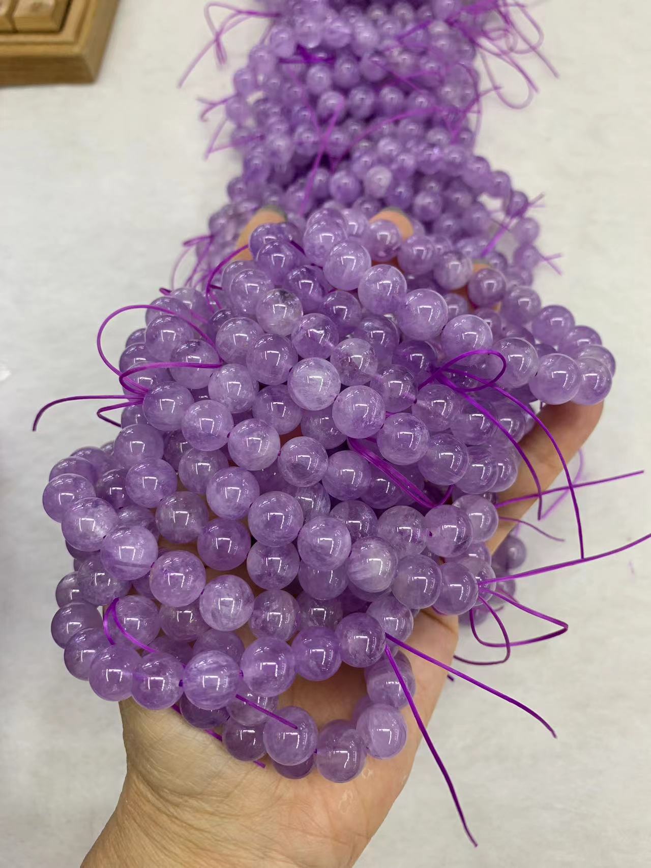 薰衣草手链/薰衣草紫水晶/薰衣草紫手链产品图