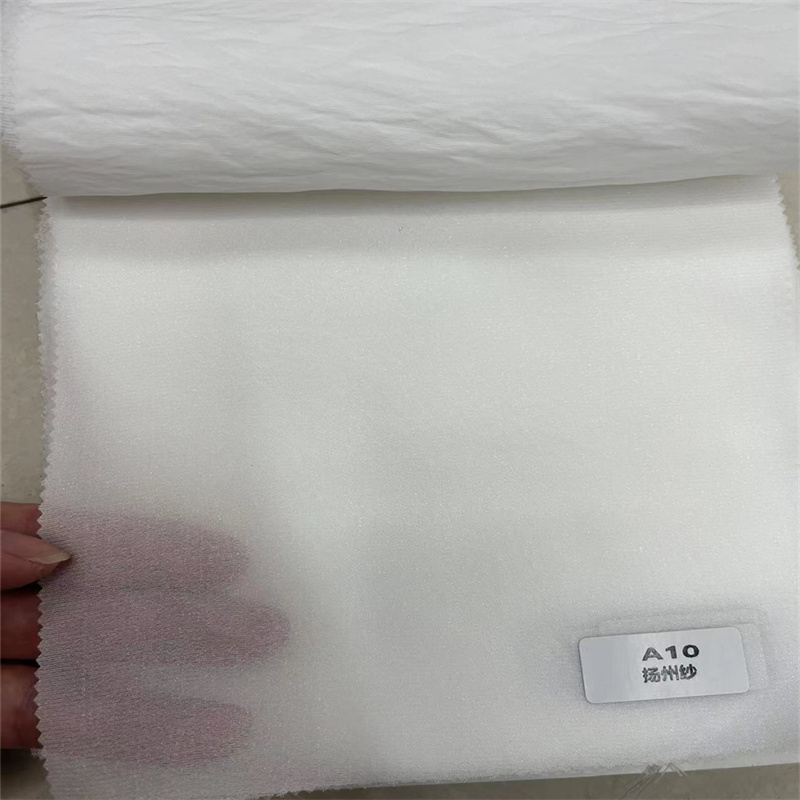 欧根纱系列数码印花底布 马面裙童装女裙布料 欧根纱胚布详情9