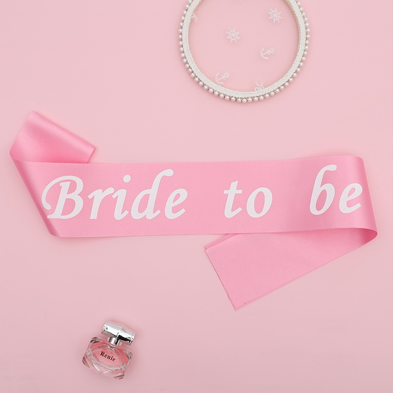 节日派对/肩带/迎宾带/新娘装饰/婚礼婚庆/绶带细节图
