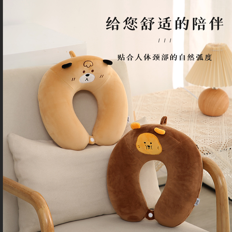 u型枕/u型枕旅行/颈椎枕头枕/u形枕卡通/趴趴枕产品图