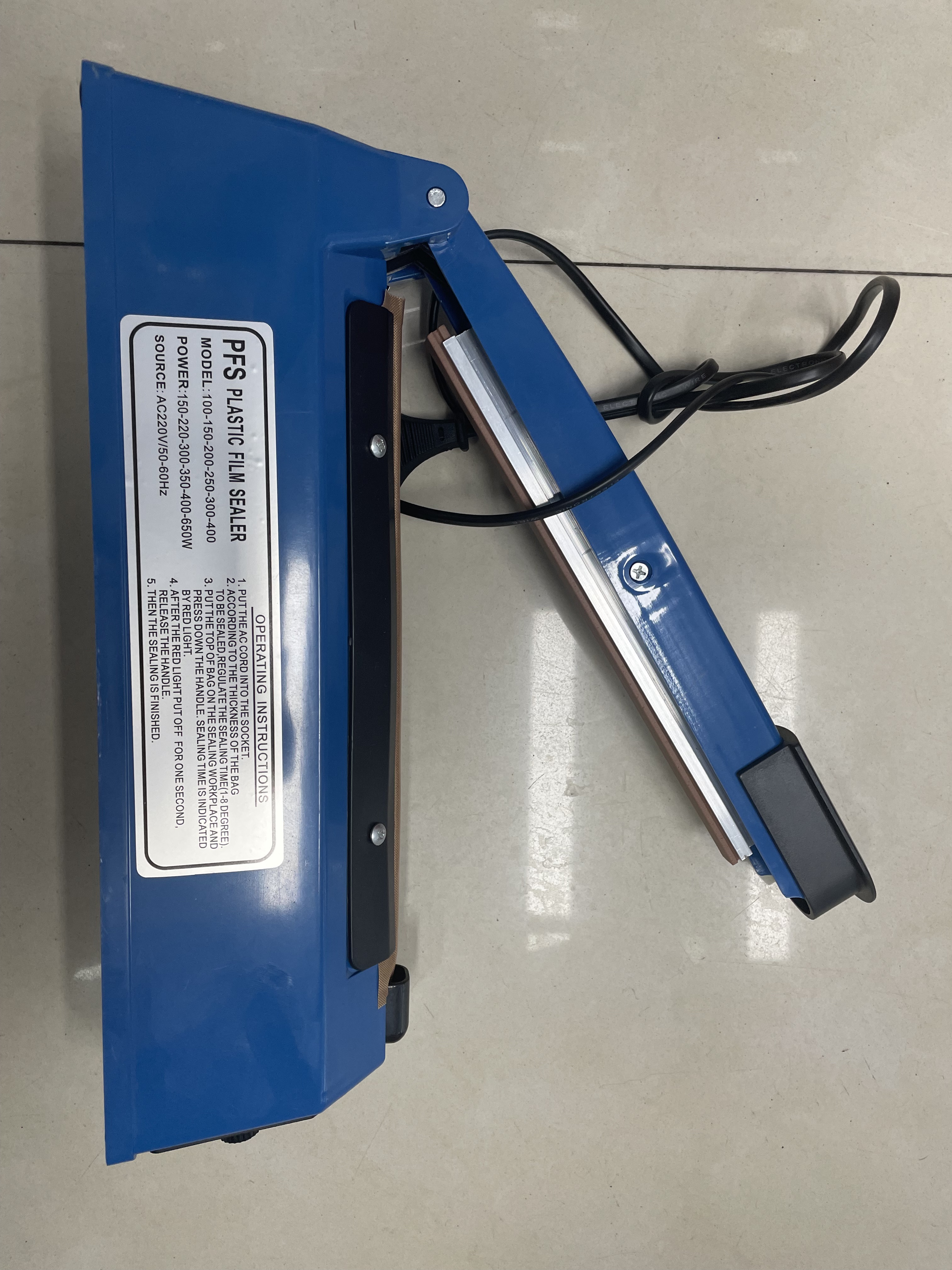 手压式封口机200型 塑料袋铝箔袋真空袋 塑壳 热封口  外贸热销款详情2