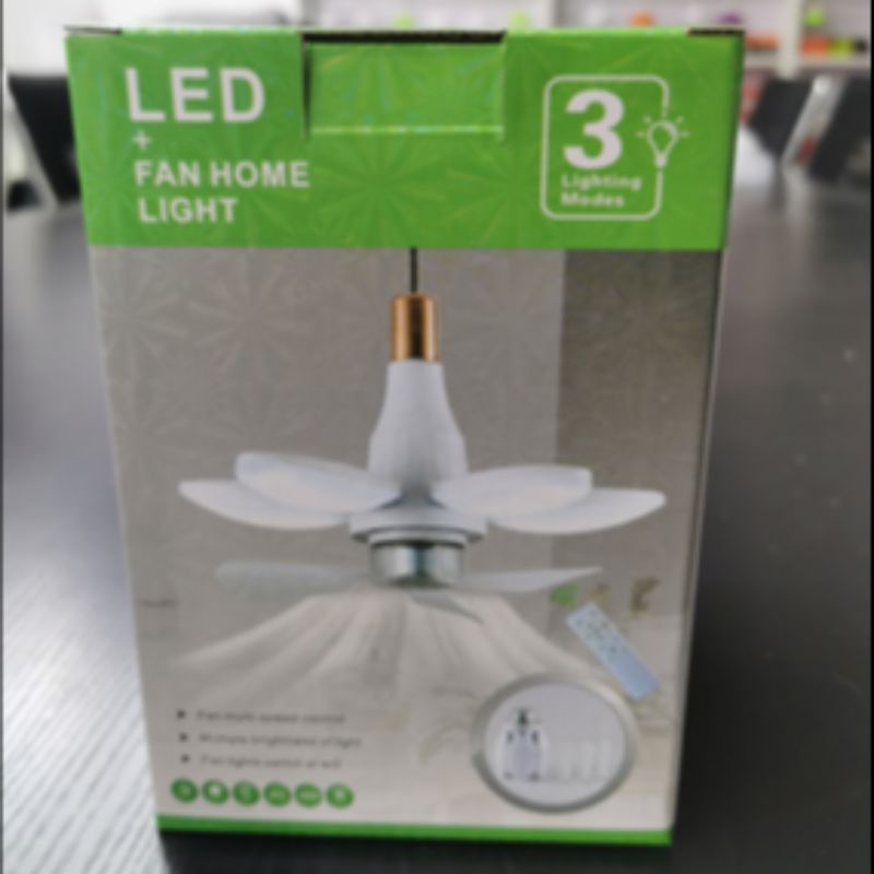 海外爆款多功能风扇灯 一体化设计 风扇与灯光合二为一 省空间 省电 美观实用详情6