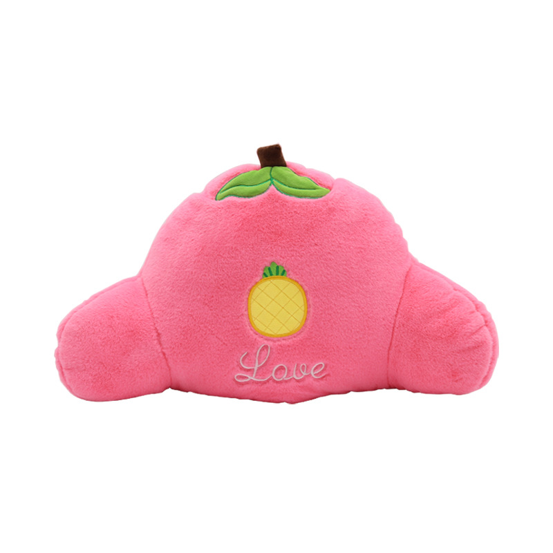 Cartoon cute fruit pillow, Kanglewu cotton-filled lumbar support, throw pillow, sofa bed lumbar support, custom-made Item Picture