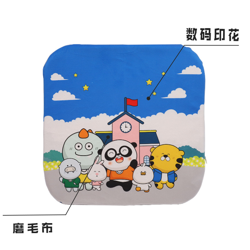 Cartoon cute Beerus seat cushion, Kang Le House high-density sponge office chair bottom cushion custom-made details Picture