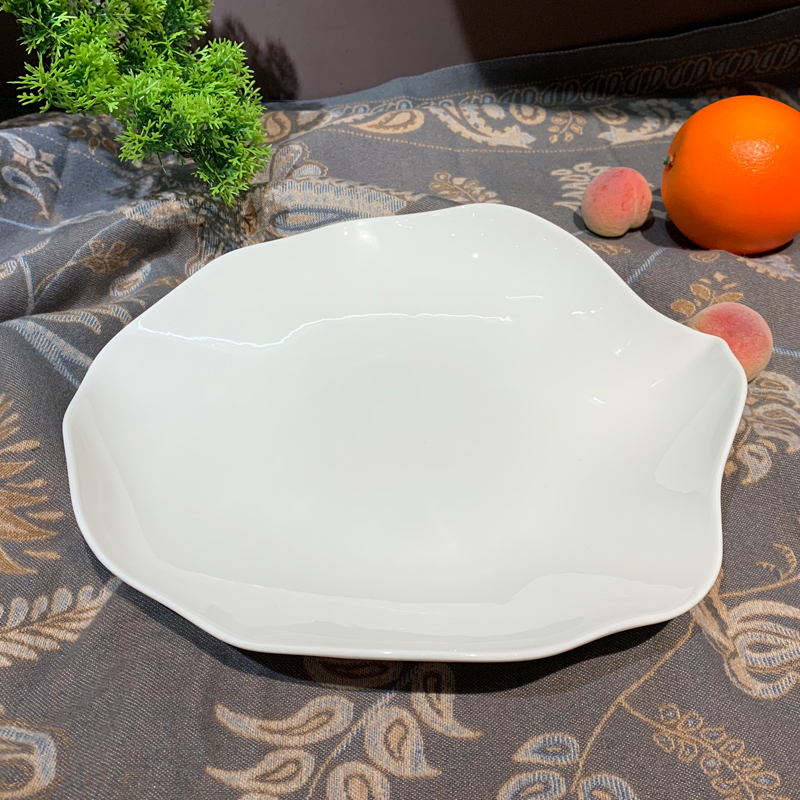 碗盘/陶瓷/陶瓷盘子/陶瓷沙拉盘子/盘子产品图