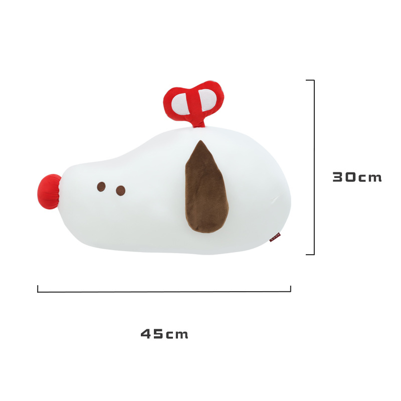 Summer cool-feeling animal throw pillows, custom-made ice silk dolls from Kanglewu, cool towels, fabric plush toys, order Specification image