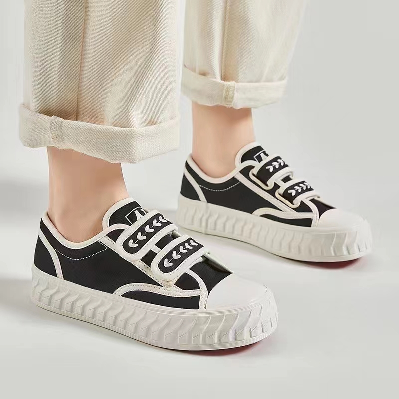 Velcro canvas shoes details Picture