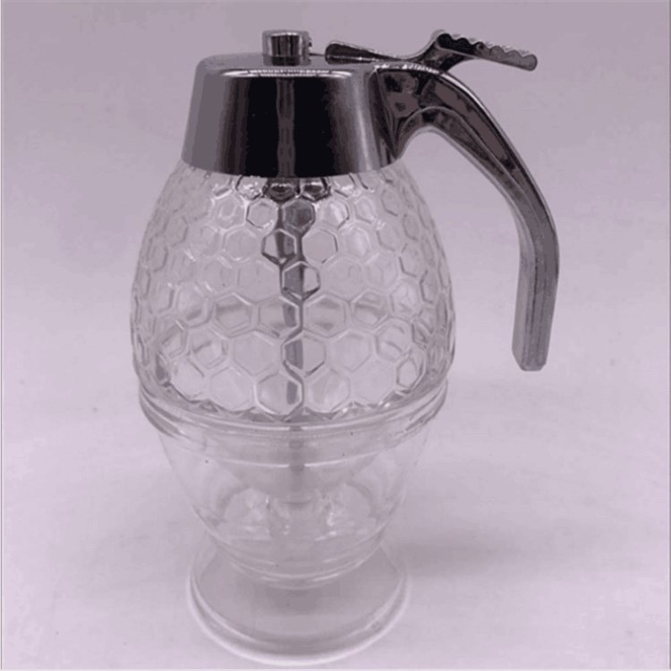 Honey dispenser 糖浆果汁分配器 亚克力蜂蜜糖浆分发器 蜂蜜罐详情3
