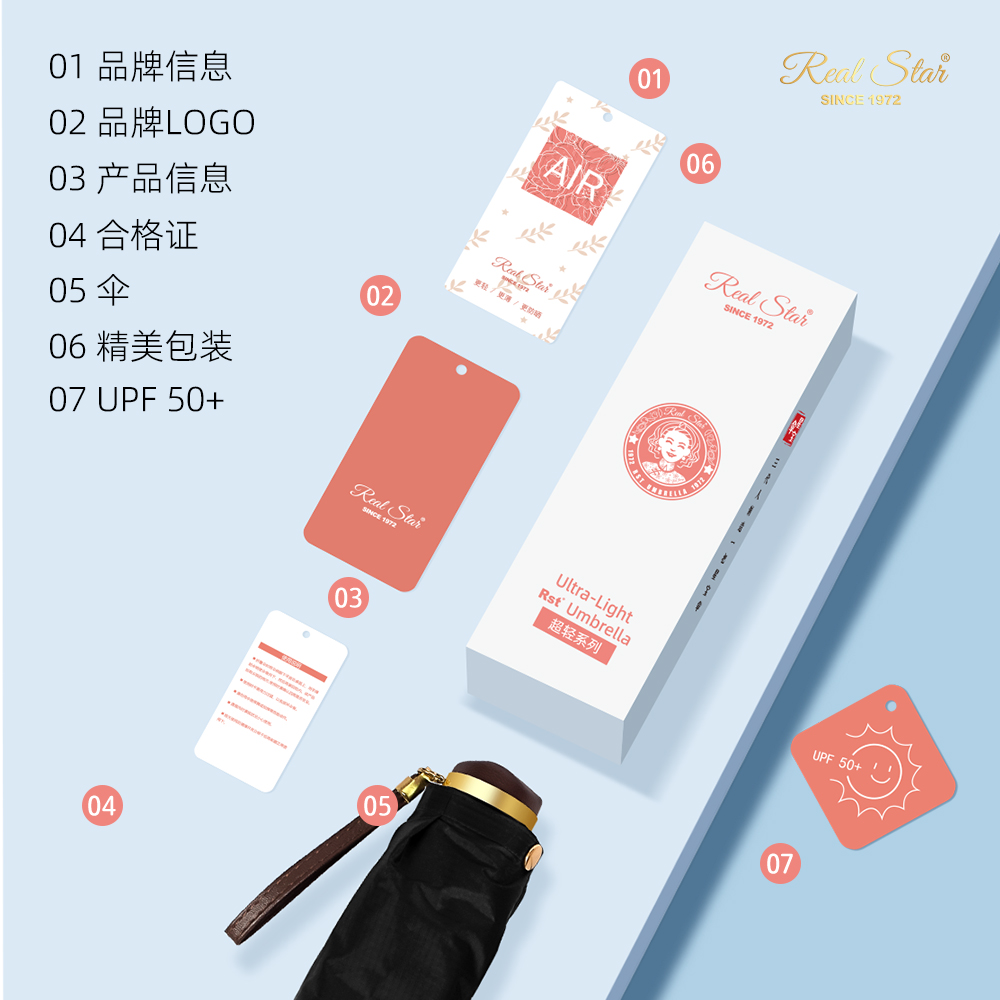5057 Ultra Light Umbrella Cloth Ultra Light Ultra Small Sunscreen Sunny Umbrella 50% Small Pocket Umbrella Bag Umbrella Lady Star Umbrella Small Umbrella Rst Star Umbrella Hot Push Umbrella Application Scenario