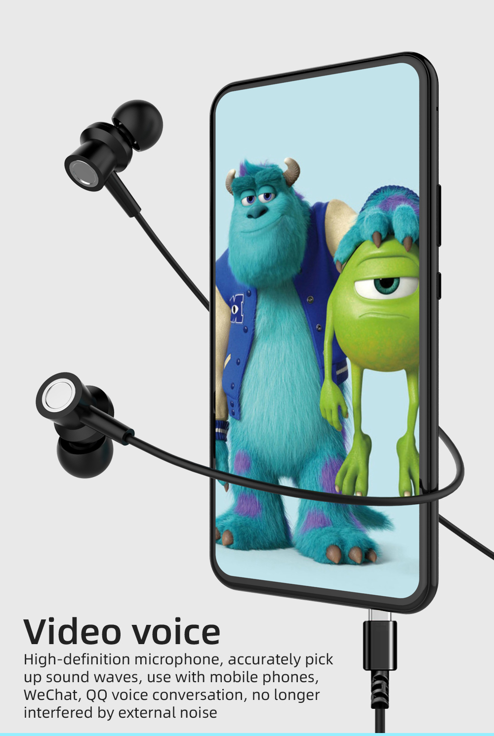 R17彩色手机线控耳机有线耳机 活塞入耳 带包装出货 安卓iOS系统通用详情8