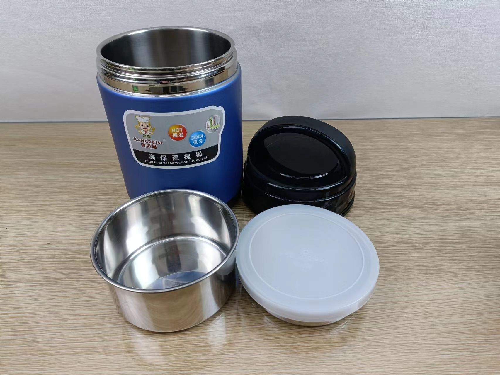 DF99091 stainless steel insulated lunch box, large-capacity pot, multi-layer insulated lunch bucket, office worker and student lunch box, DF TRADINGHOUSE Application Scenario