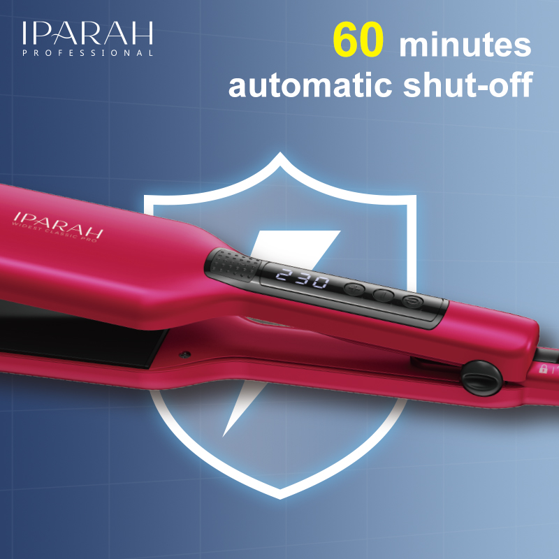 IPARAH negative ion splint Hair straightener for home use, large-sized cross-border export P-120 Application Scenario