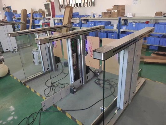 Quick-pass gate, anti-collision swing gate, DC brushless series, resistance return, mold opening movement, acrylic/stainless steel swing arm, safety anti-clamp thumbnail