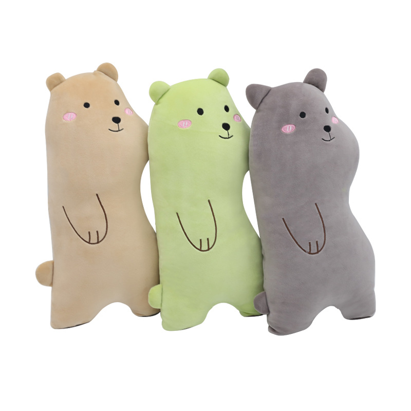 Lindo dibujo animado oso cojín recreación casa bonecos peluche muñeca muñeca personalizado pedido personalizado Item Picture