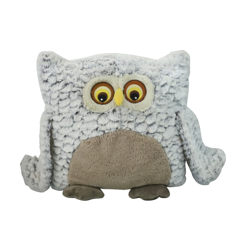 Cute cartoon animal owl throw pillows, Kanglewu plush toys, dolls, custom-made and ordered Item Picture